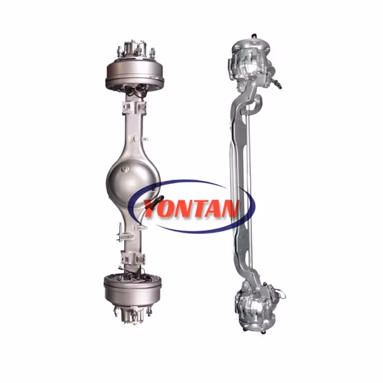 Rueda y eje Eje de remolque tipo alemán 12t 14t 16t